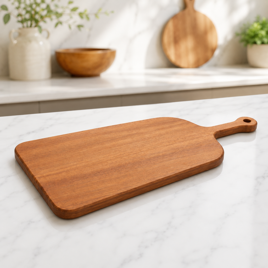 JATOBA WOOD PADDLE SERVING BOARD