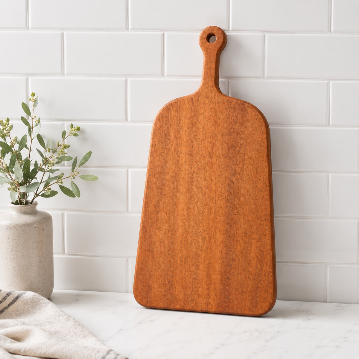 JATOBA WOOD PADDLE SERVING BOARD