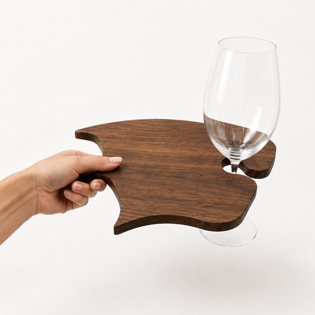 PUZZLE CHARCUTERIE & WINE BOARD – 6-PIECE SET